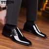 Men Shoes Top Quality  Men Genuine PU Leather Dress Shoes Business Formal Shoes Men Flats