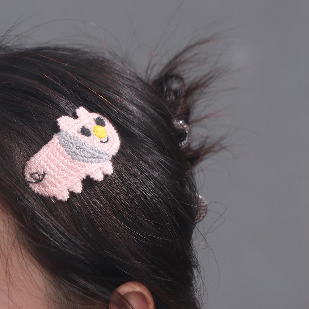 Gift Korean Style Girls Hair Holder Knitted Hairgrips Children Hair Clip Kids Woolen Hairpin