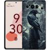 Phone Case Cover for Google Pixel 10 9 8 7 6 7A 6A Pro Shockproof Soft TPU 10 9 Pro XL Shell Capas Fundas Black Raven Coque Bags