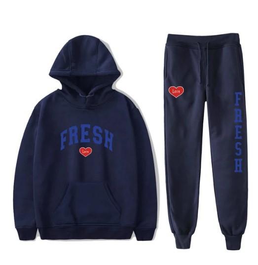 2025wish European Size Plus Fashion Printed Sports Sweater Autumn and Winter Fleece Thermal Hoodie Casual Cover