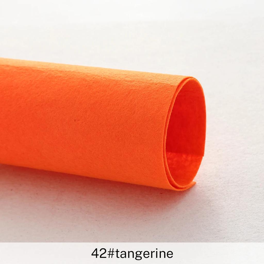 90x45cm Soft Felt Fabric Non-woven Felt Fabric Sheet Patchwork DIY Sewing Dolls Crafts Accessories Material 1mm Thick TJ10300