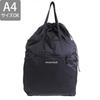 [Montbell] Bag for Men and Women, Tote Bag, 21L, Pocketable, Light Tote, M, 1123973, A4 Compatible (Black (BK))