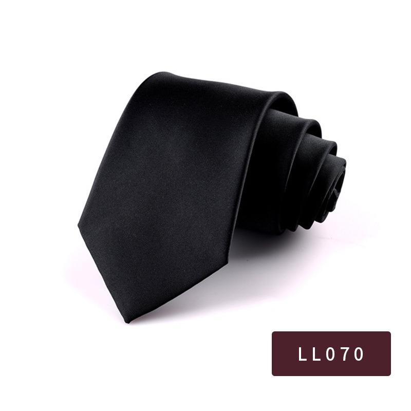 8Cm Pull Tie Dress Lazy Tie Men'S Clothing Accessories Striped Suit Business Tie
