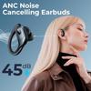 Occiam Active Noise Cancelling Ear Buds Bluetooth Headphones Wireless Earbuds 90Hrs Playback Stereo Bass Earphones with Over-Ear Hooks IPX7