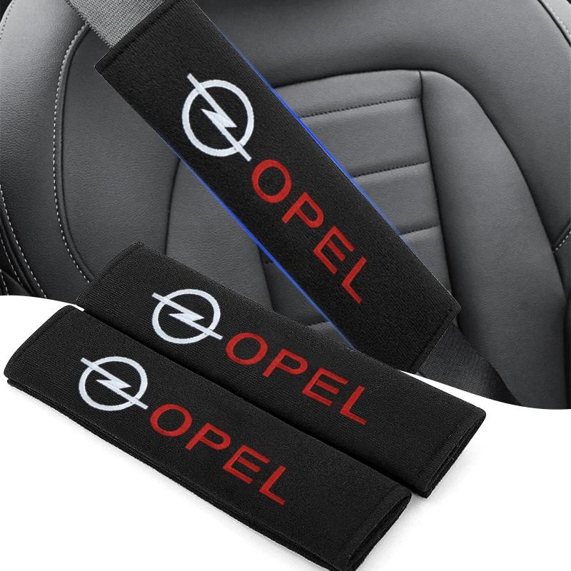 BBHL3 Fashion Car Safety BeltShoulder Cover ProtectionPads For Opel Corsa Astra Insignia Vectra Zafira Meriva Mokka Grandland Vivaro