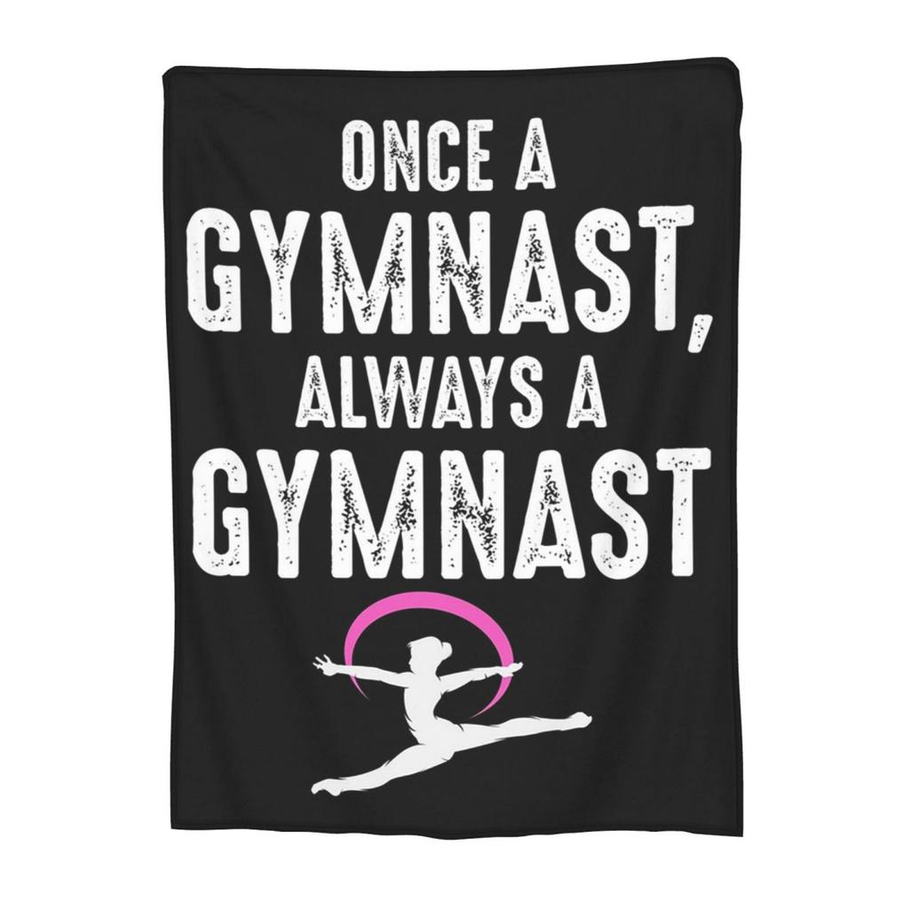 Gymnastics Men Boys Male Gymnasts Set A High Bar Blanket Flannel Throw Blanket Throw Blankets for Couch Bedding Throws Bedspread