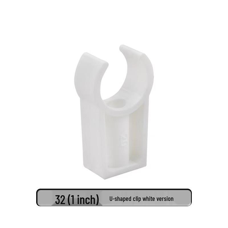 Fascetta a U in PPR per Tubi dell'Acqua, Misure 16-32mm