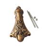Comfortable Grip Retros Zincs Alloys Door Knocker for Rusts Proof Charm Simple Installation Suitable for Various Door