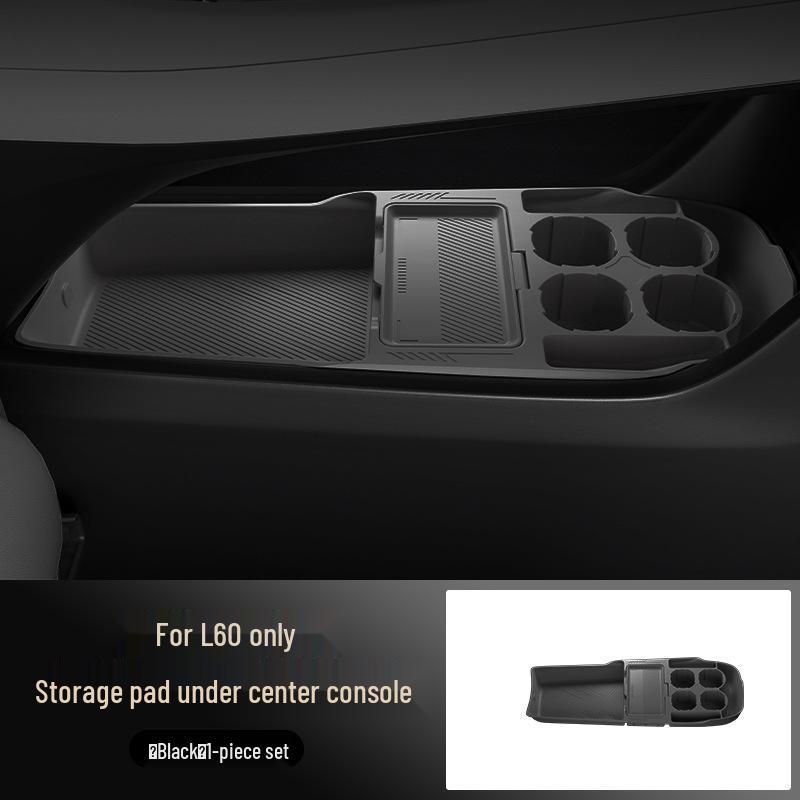 L60_L90 Silicone Center Console Storage Organizer for Cars