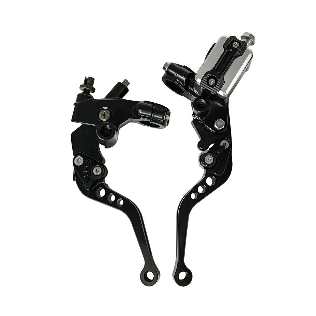 Universal Motorcycle Brake Master Cylinder 22MM Hydraulic Clutch Lever Adjustment Brake Clutch Handle for Motorbike Honda Yamaha