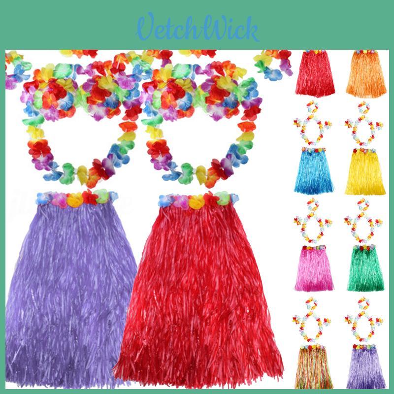 Stunning Adult Hawaiian Hula Dance Grass Skirt Featuring Adjustable Waistband
