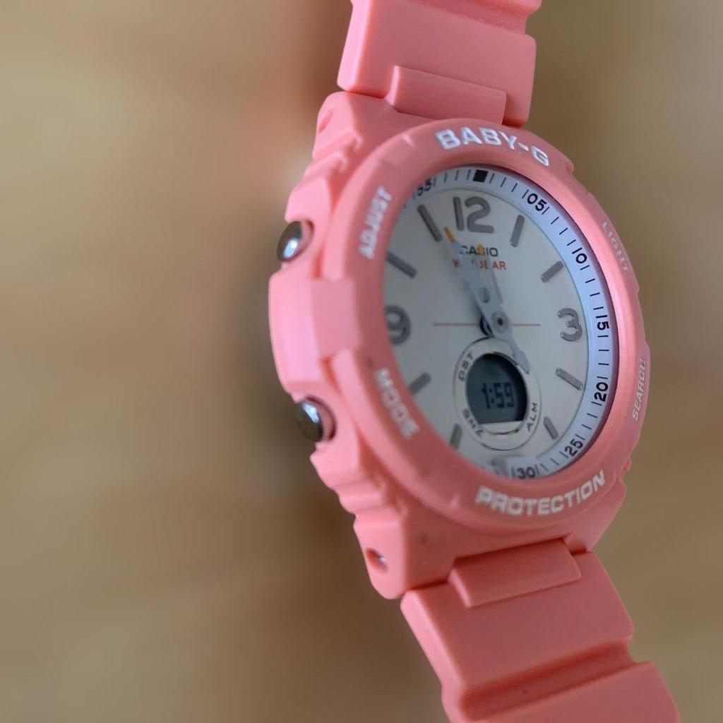Used CASIO BABY-G Pink Casio Wristwatch