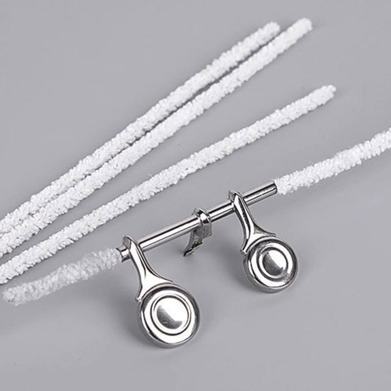 Set mit 100 Baumwoll-Flötenreiniger-Stäbchen Flexible Hygienische Stäbe Geeignet für Holzblasinstrumenten-Wartungswerkzeug