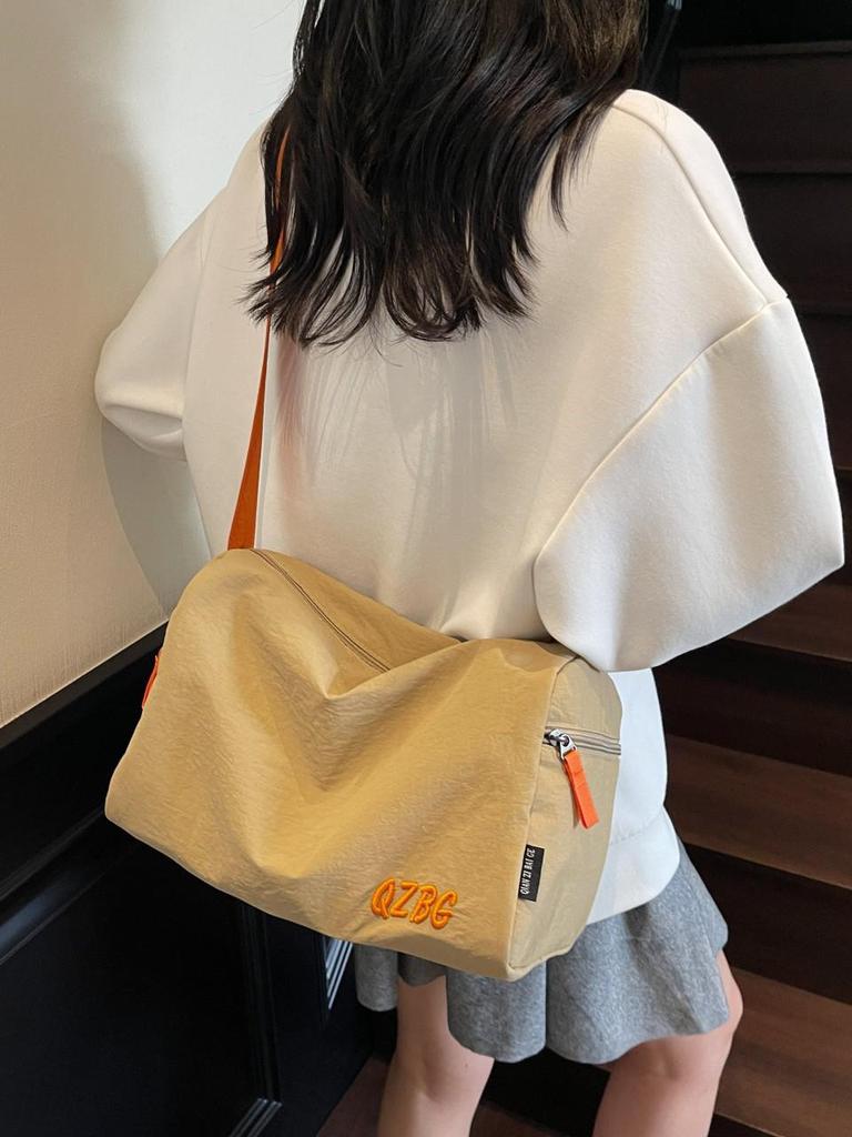 Women's Versatile Large Capacity Crossbody Shoulder Bag for Commuting, Yoga, Sports, and Travel