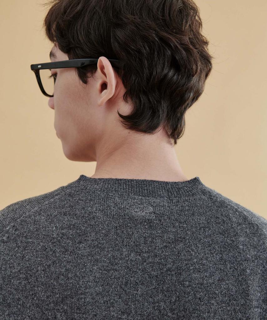 PLAC Line Detail Knit Charcoal
