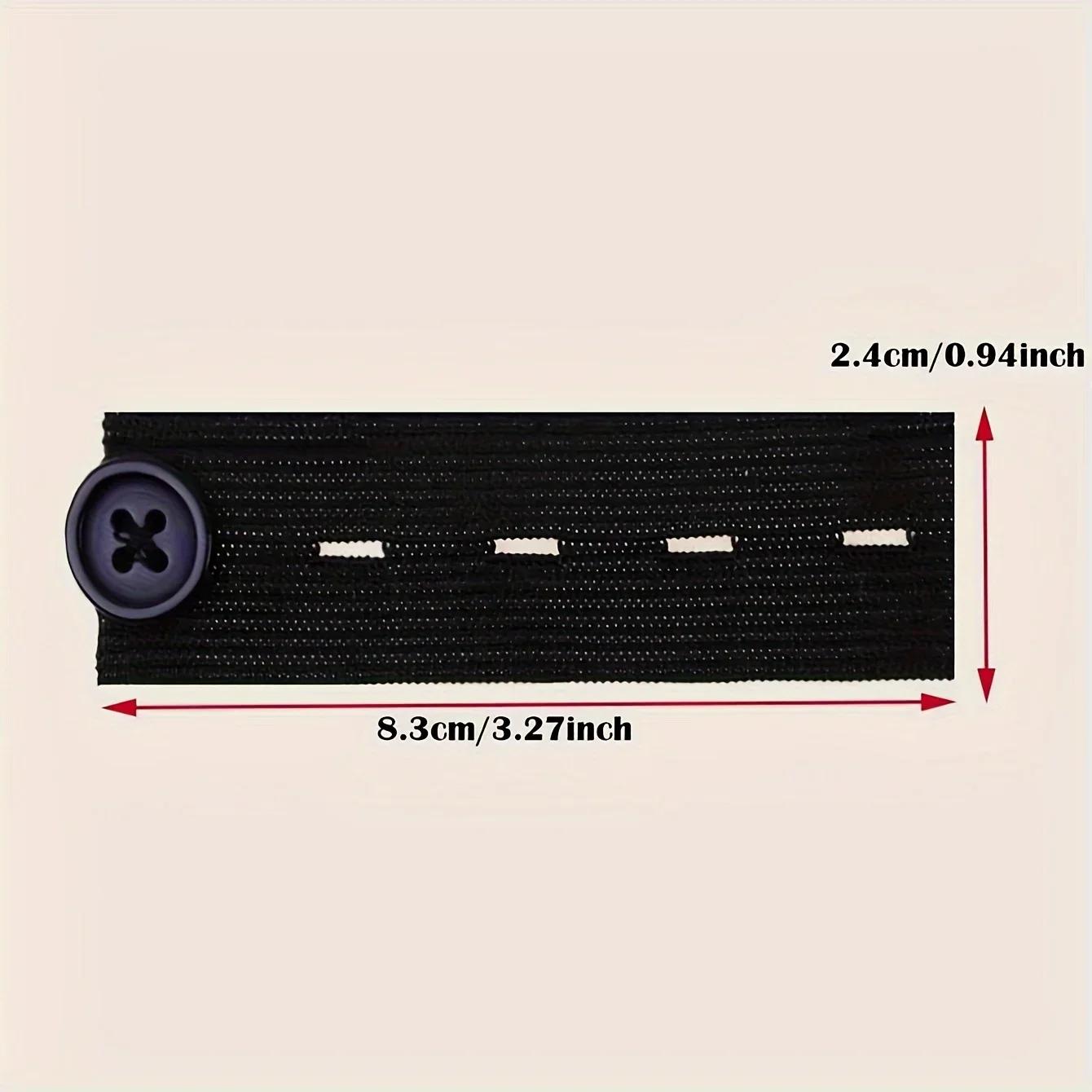 

1pc-Pant Extender Belt Unisex Waist Band Tight Trousers Jeans Skirts Maternity Button Hooks Garment DIY Sewing Supplies