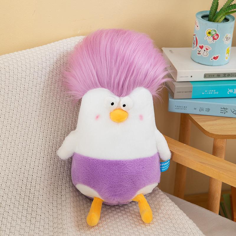 Funny Creative Headshot Bad Person Plush Toy Doll Internet Celebrity Cute Doll Rag Doll Funny Birthday Gift