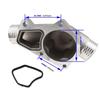 Aluminum Thermostat Housing Cover 11531722531 11531740437 055004N for E34 E36 323i Thermostat Cover with Gasket