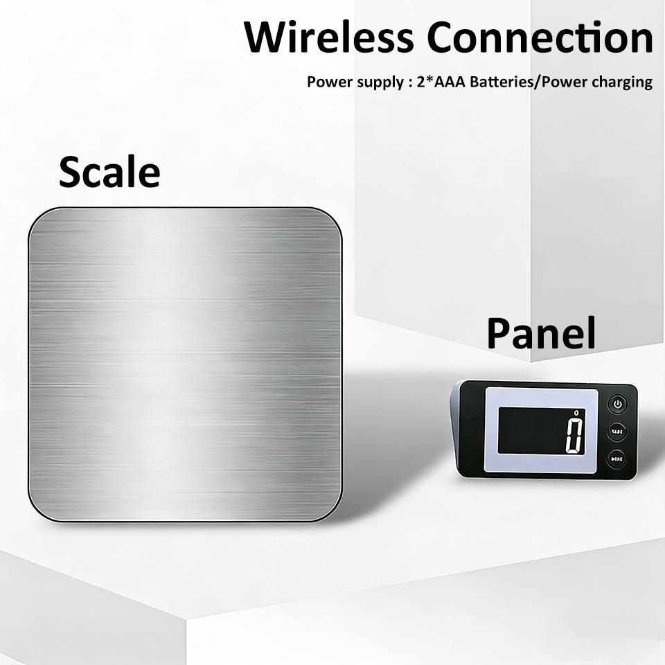 Electronic Platform Scale 50kg/2g High-precision Digital Scale Wired/Wireless Parcel Pet Express Zero/Tare Kitchen Weighing Tool