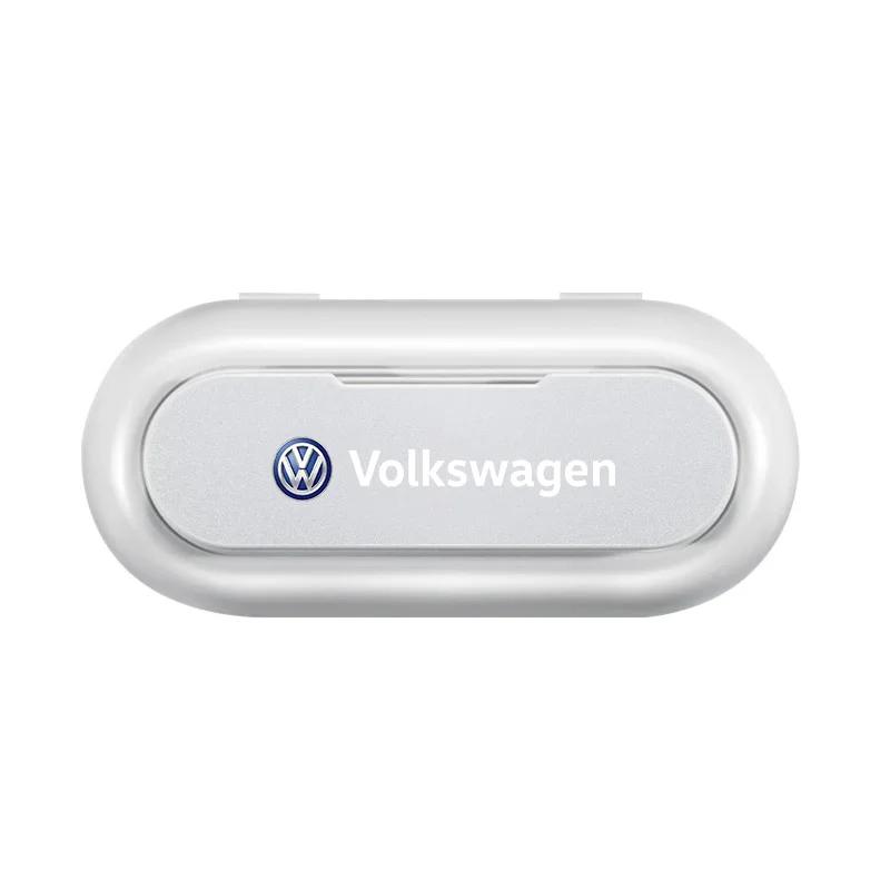 Für Volkswagen Auto Sonnenblende Sonnenbrillenetui Brillenhalter Auto Brillenetui Mit Für VW Volkswagen Jetta MK5 Golf Passat 601 171 Ca
