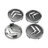 4 vnt. Automobilio ratų centrinės stebulės dangteliai Citroen DS3 Picasso C2 C3 Xsara Cactus Saxo C4 C5 C1 Elysee Berling DS4 DS6 Priedai