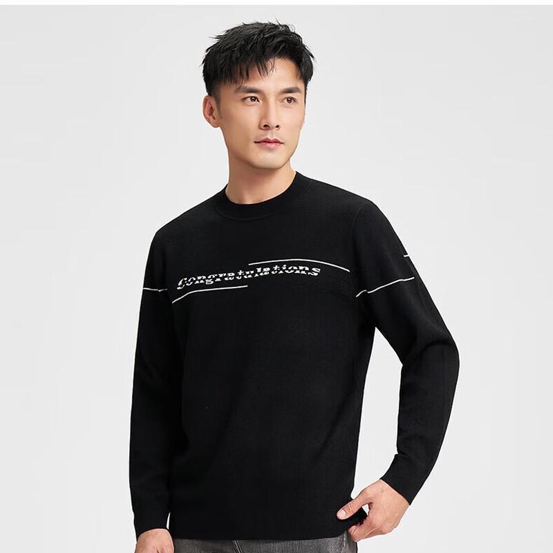 

TRiES Men s Crew Neck Wool Sweater 2XL