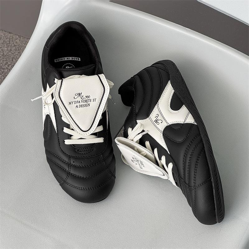 

Весна и лето новые туфли для водных танцев мужские ретро черные универсальные повседневные туфли для моральной подготовки мягкая подошва удобные туфли для пары Форрест Гамп Female code 36 чёрный