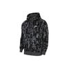 Felpa French Terry Camouflage Casual Traspirante Sportiva con Cappuccio Giacca Uomo Capispalla Nero CU4338-010