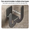 Wall Mounted Bathroom Slipper Rack Multifunctional Toilet Shoes Rack  Home Bedroom Storage Hook