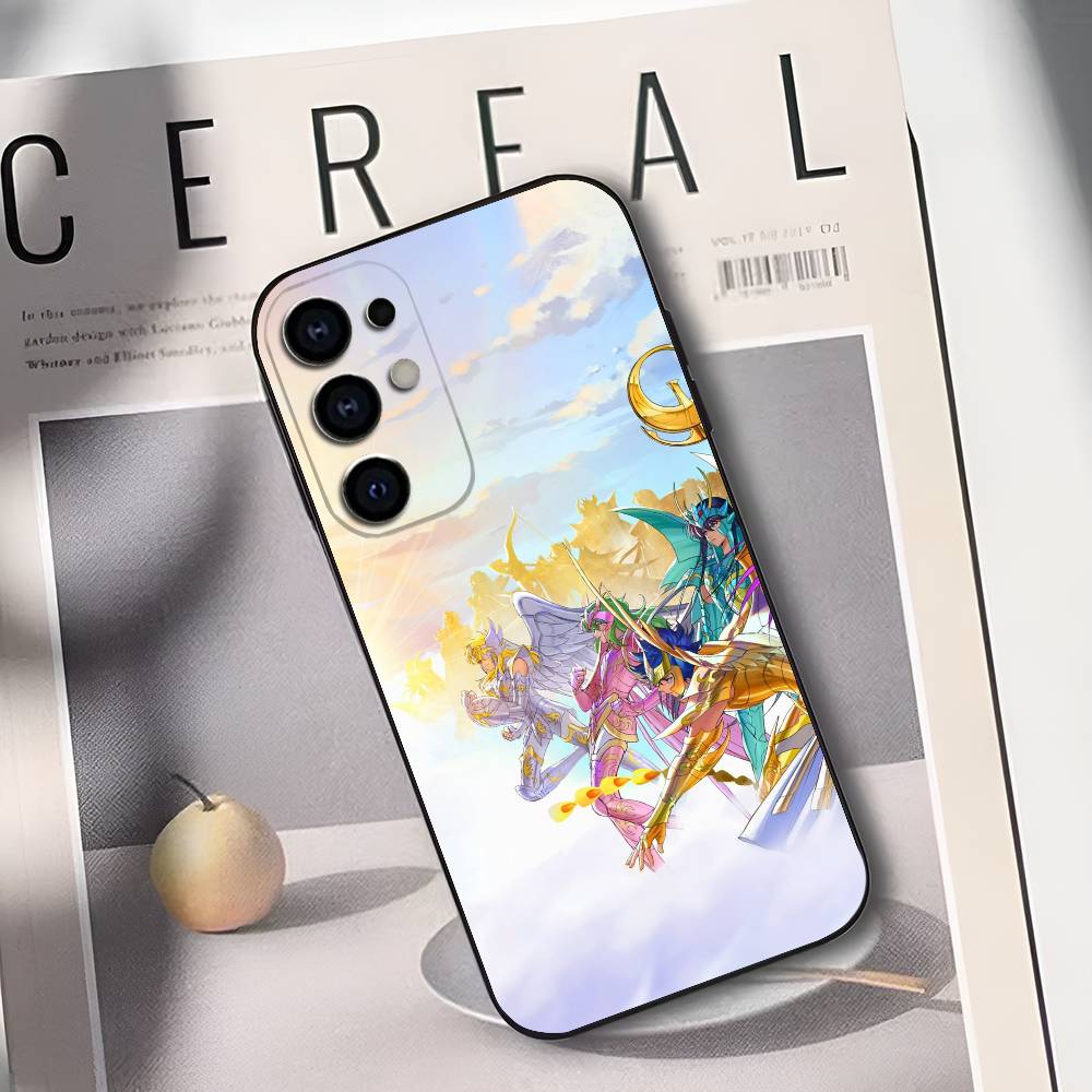 S-Saint S-Seiya Anime Phone Case Silicone Soft For Samsung S25,S24,S21,S22,S23,S30,Ultra,S20,Plus,Fe,Lite