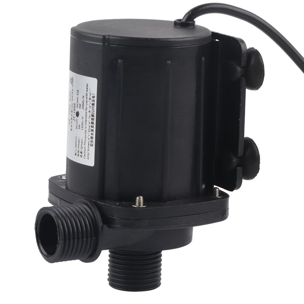 Mini 3 Meters Hydraulic Head DC Brushless Boost Water Pump 12V 40 Celsius 100 Celsius