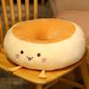 Soft and Comfortable Cartoon Cushion Round Hole Bread-shaped Thigh Support Pillow