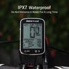 Kabelloser Fahrradcomputer GPS-Tachometer & Kilometerzähler Wasserdicht Mehrfunktionen-Fahrradcomputer mit Auto Start/Stopp/Hintergrundbeleuchtung Halterung