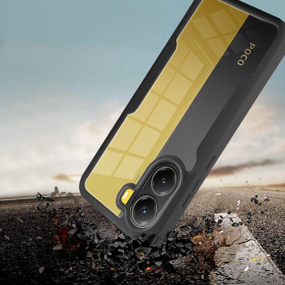 Case for Xiaomi Poco X7 Pro 5G, Shockproof, with Foil, Black