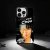 Singer Jay Chou Phone Case For iPhone 17,16,15,14,13,12,11 Plus,Pro Max,XS,Colored silver phone case