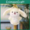 Plush Bunny Keychain Toy With Cute Ears For Wedding Gifts And Bag Decor