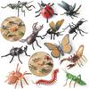 Interactive Insect Toy Set: Butterfly, Bee, Ladybug, Dragonfly, Centipede, Ant, Scorpion, Mantis, Spider
