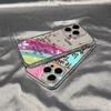 Motto Cartoon Letter Pattern Phone Case For iPhone 17 Pro Max 16 15 Pro 14 13 Mini 12 11 17Air 16 Plus Clear Bumper Cover