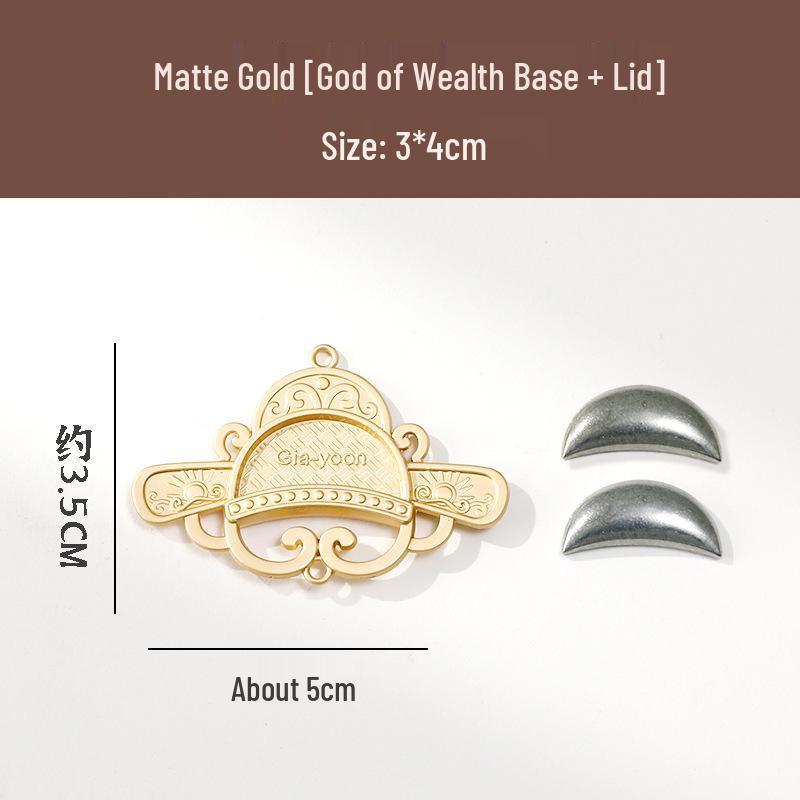 Song Brocade DIY Jewelry & Accessories Set: Necklace, Car Pendant, Earrings, Brooch, Hair Clip, Rope, Handmade Gift Materials.