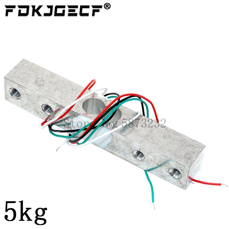 Load Cell 1KG 5KG 10KG 20KG HX711 AD Module Weight Sensor Electronic Scale Aluminum Alloy Weighing Pressure Sensor For Arduino