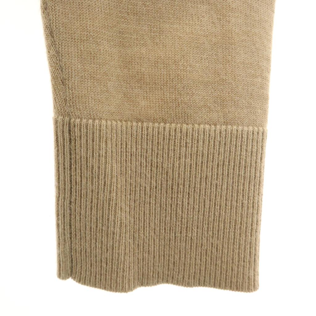 BALENCIAGA Long sleeve V neck sweater 38 beige Men's Used