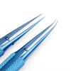 Titanium Alloy Phone Repair Tweezers – 140mm, Sharp 0.15mm Tip, Straight & Bent, Hardened.