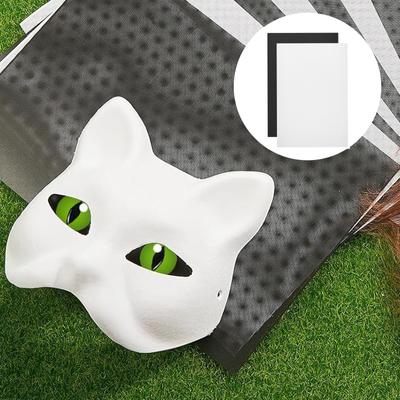 20 Stück Fursuit Augennetz 0,5 mm bedruckbare PVC-Netzgewebebahnen für Fursuit Furry Kostüme Cosplay Requisiten Heimdekoration