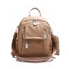 Soft Pu Textured Backpack for Women, Large-capacity Student Schoolbag, Casual Travel Backpack, Fashionable Single-shoulder Bag