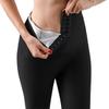 Women Sweating Elastic Waist Trainer  Fitness Leggings Pants