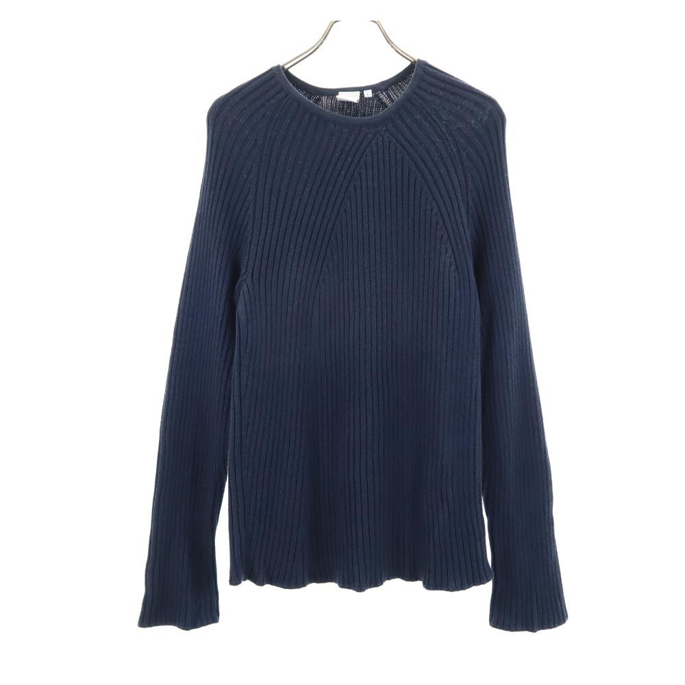 Armani Exchange 90s Old Long Sleeve Sweater L Navy System Knit Women Used