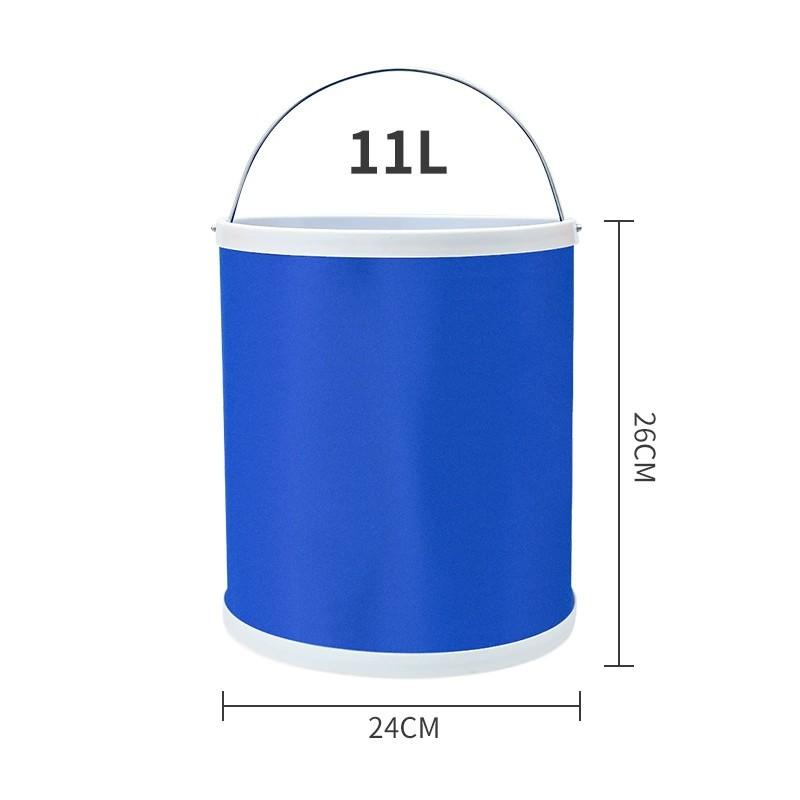 Portable Folding Car Water Bucket Versatile for Outdoor Barbecuing Fishing and Car Washing Easy To Store