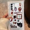 Pink Face Sun Stars Women Girls Phone Case for Samsung Galaxy A55 A56 A36 A26 A16 A53 A06 A14 A24 A34 A54 A15 A25 A35 A12 Cover