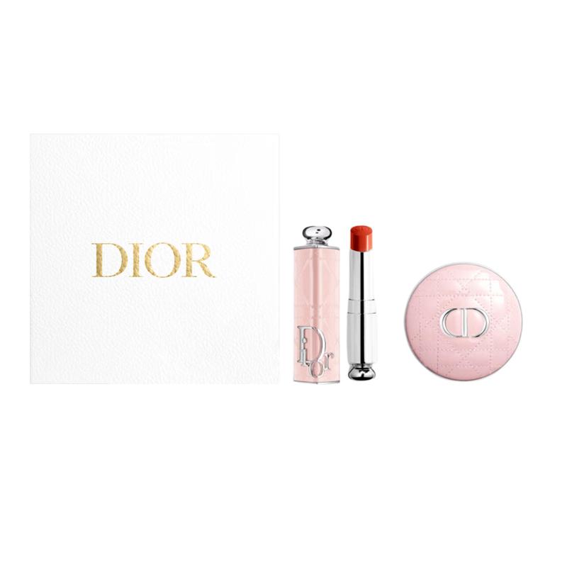 

DIOR Lipstick Two-piece set: Long-lasting Cushion Foundation #0N 13g + Charming Lipstick #720 3.2g червоний