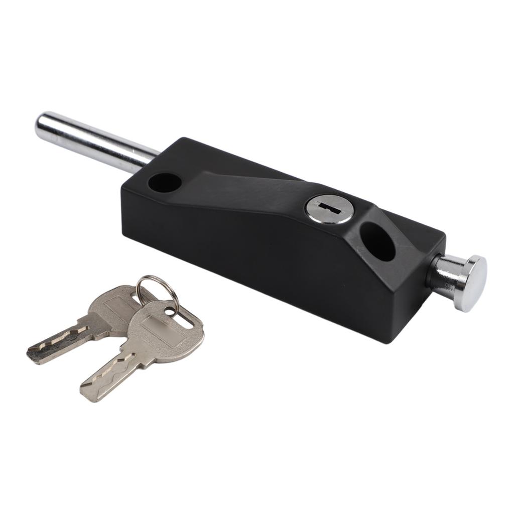 Aluminum Alloy Latch Security Latch For Double Doors Versatile Installation Anti-theft Features For Residential Use